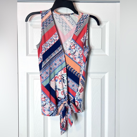 Tart side tie Top in Patchwork Print size XS - Picture 8 of 8